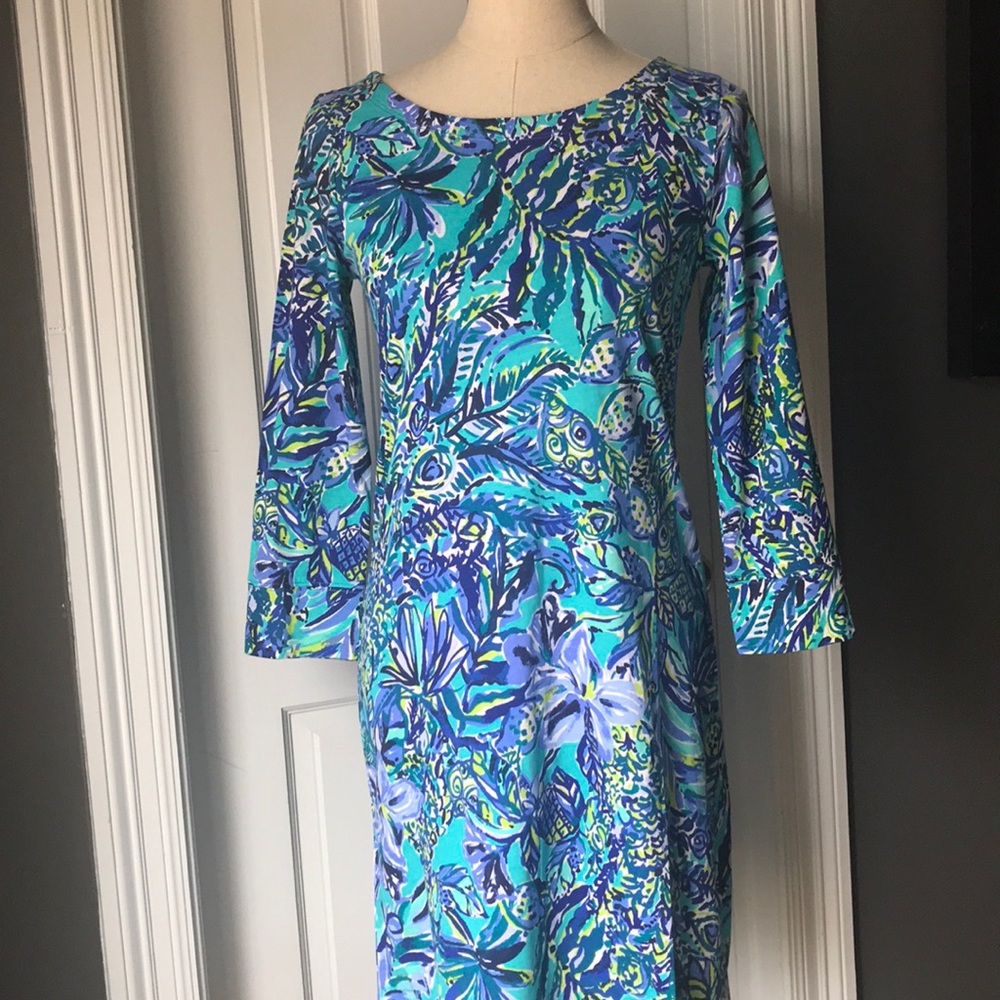 Lilly Pulitzer Hollee Dress Small NWT Sneak a Beak